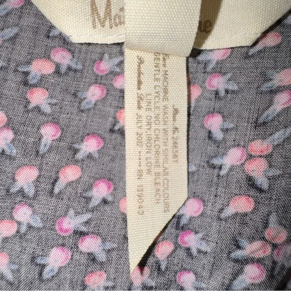 MATILDA JANE Snow Globe Tunic White Embroidered Swiss Dot Top Size S - Picture 7 of 11